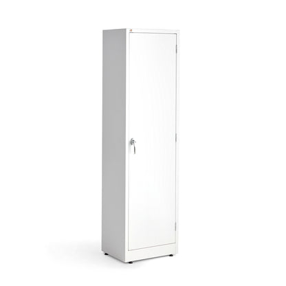 Oppbevaringsskap SMART, H1900 B530 D400 mm, hvit/hvit fra AJ Produkter