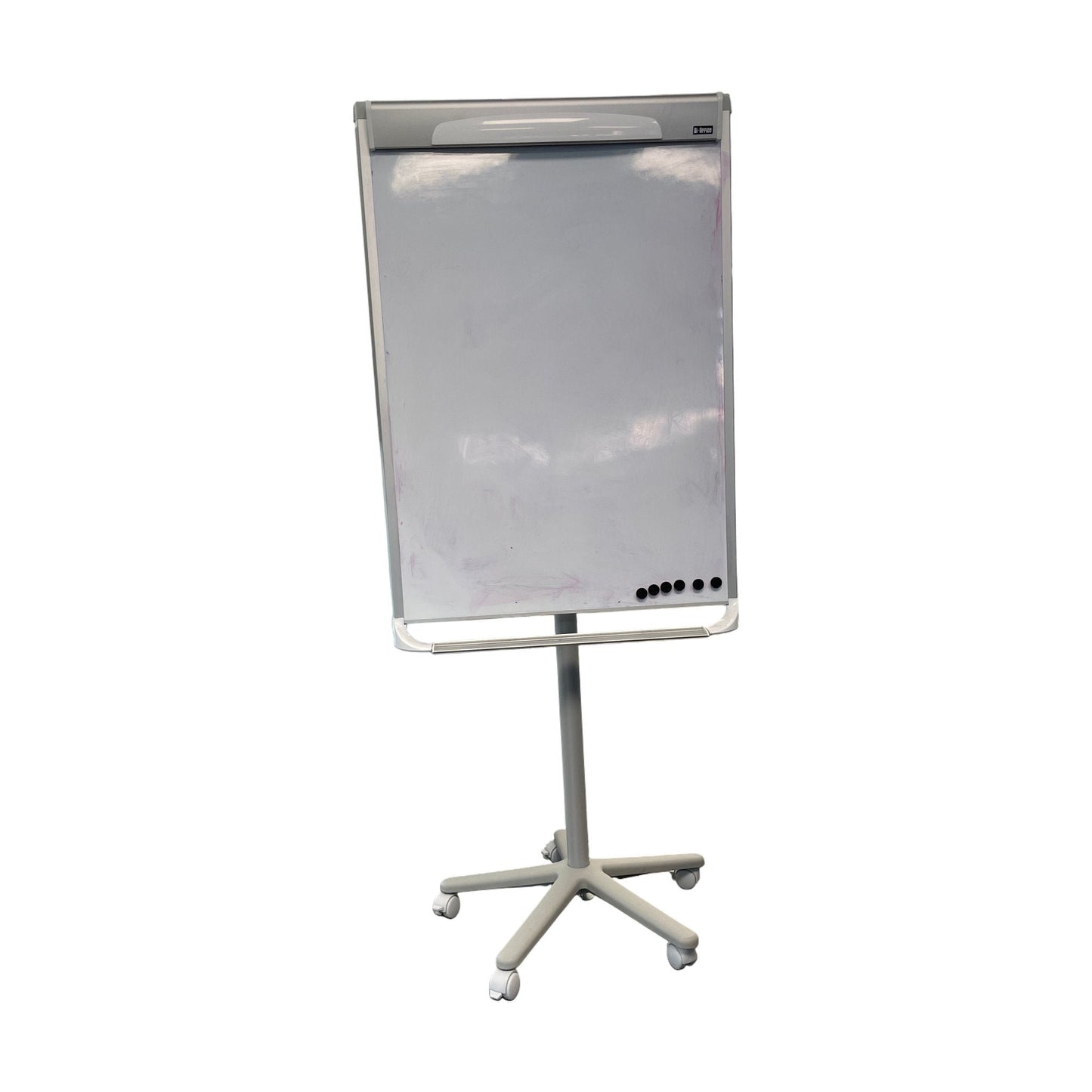 Gulvstående whiteboard på hjul fra Bi Office, 175x75 cm