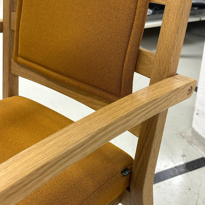 Nexus spisestol fra VAD, eik, trefarget