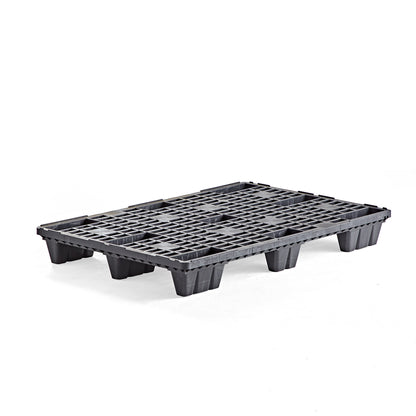 Plastpall, L1200 B800 H150 mm, 20-pk, stabelbar