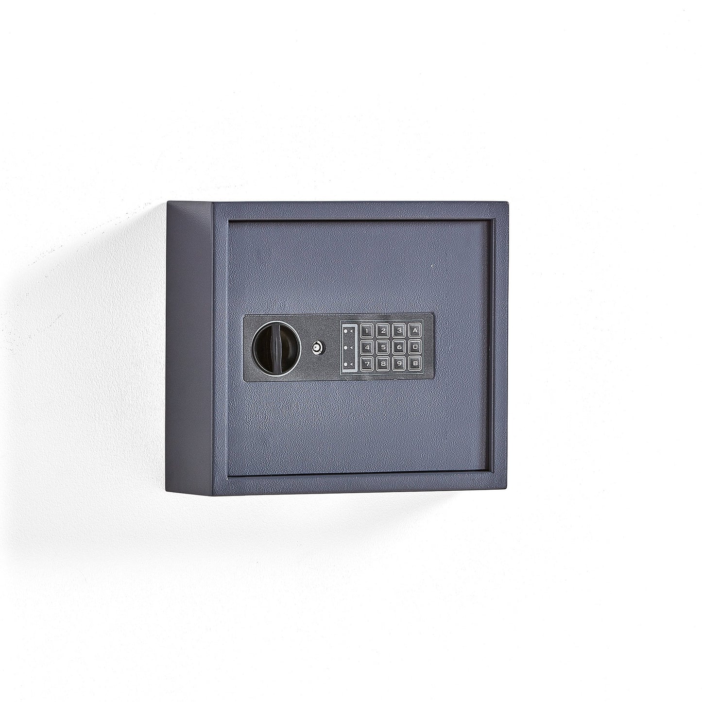 Nøkkelskap BARKER, elektronisk kodelås, grå, H310 B350 D120 mm