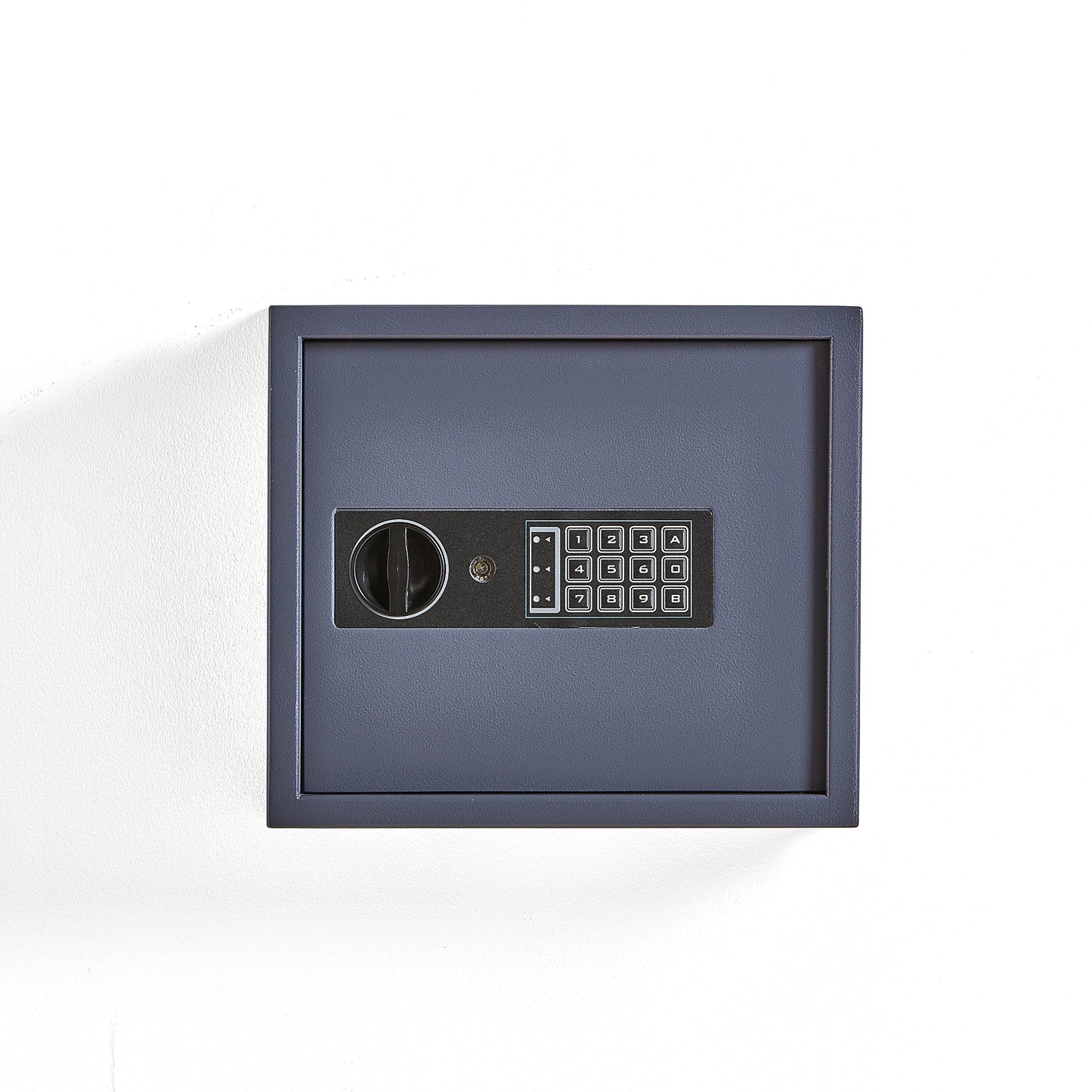 Nøkkelskap BARKER, elektronisk kodelås, grå, H310 B350 D120 mm