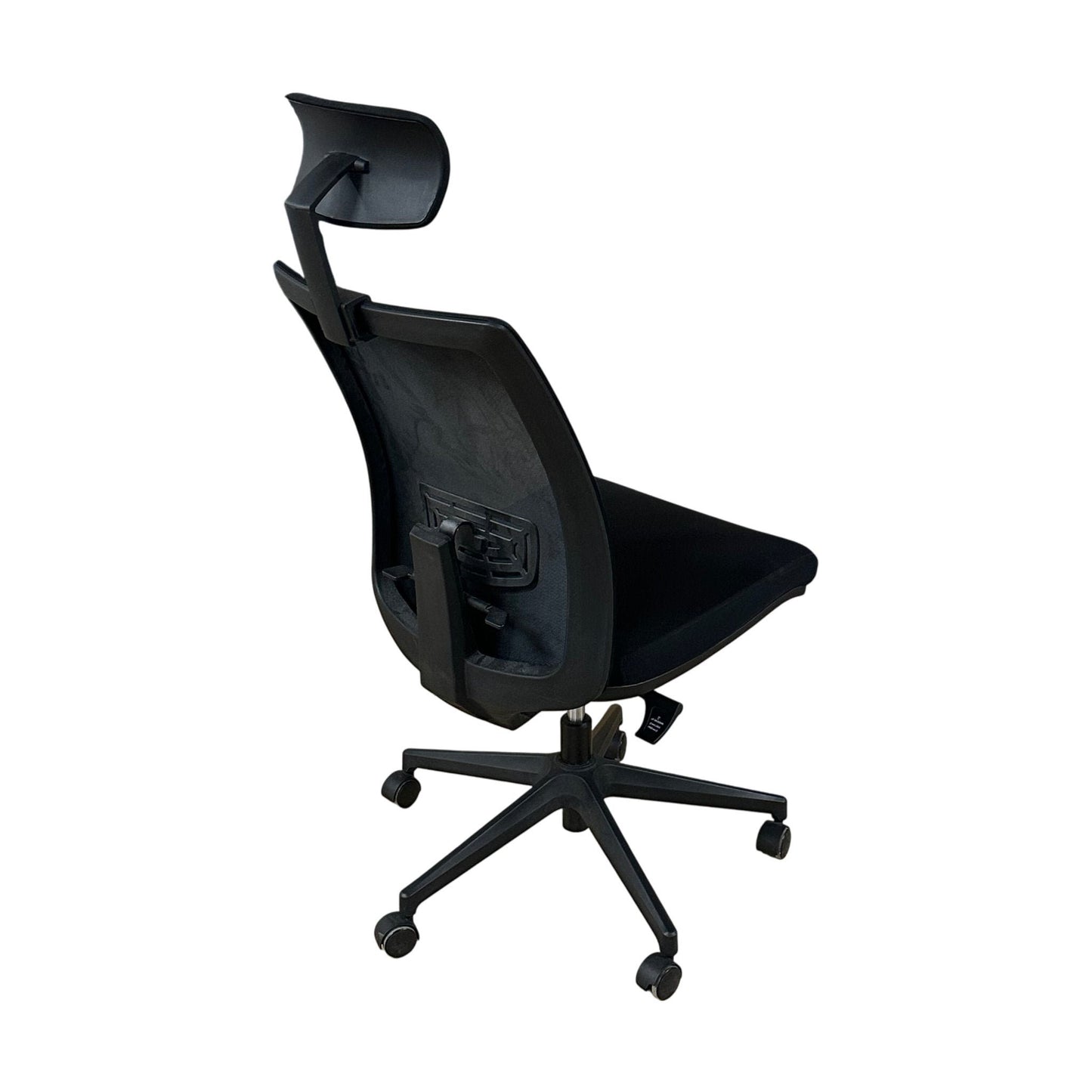 H2210N kontorstol uten armlener, svart