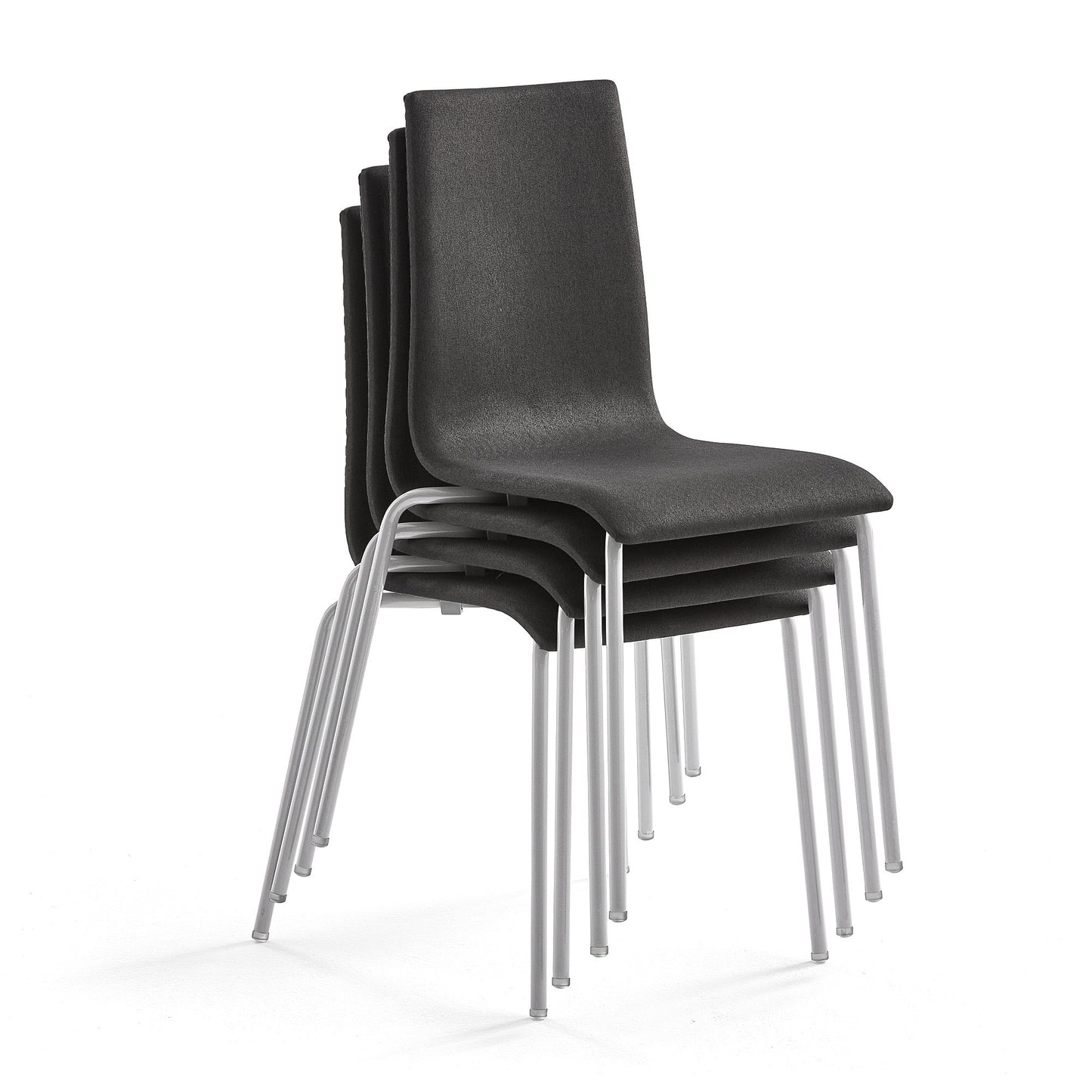 Konferansestol MELVILLE, 3-pk., mørk grå