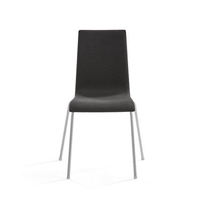 Konferansestol MELVILLE, 4-pk., mørk grå