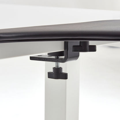 Underarmsstøtte til skrivebord, svart