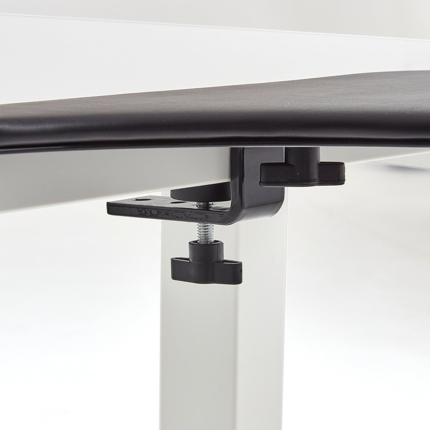 Underarmsstøtte til skrivebord, svart