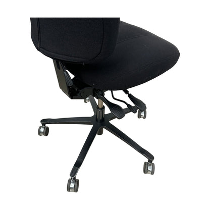 Kontorstol fra Malmstolen, sort