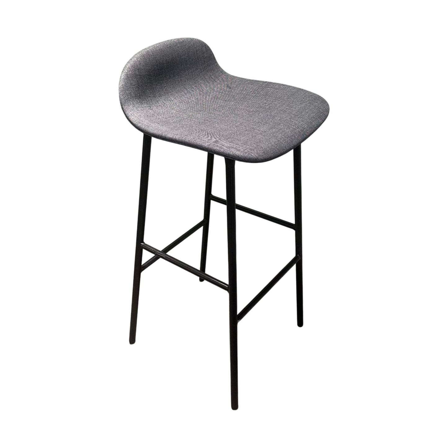 Normann Copenhagen barstol i grå, 80 cm høy
