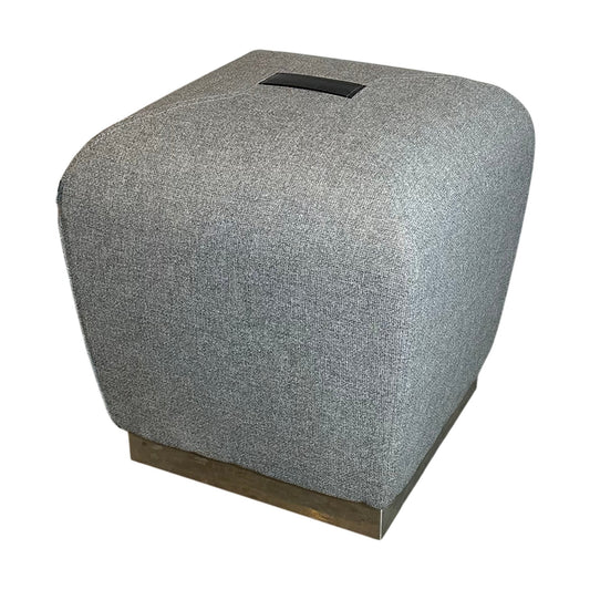 Misto puff fra ForaForm, lys grå, 40x40x43 cm