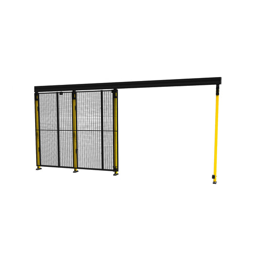 Skyvedør X-GUARD, inklusiv karm, H2000 B2200 mm fra AJ Produkter