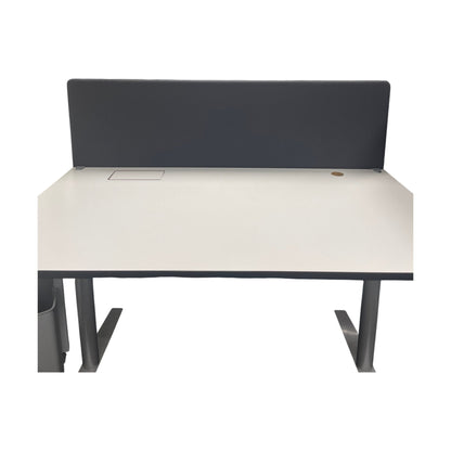 Skillevegg fra Götessons, mørk grå, 160x66 cm