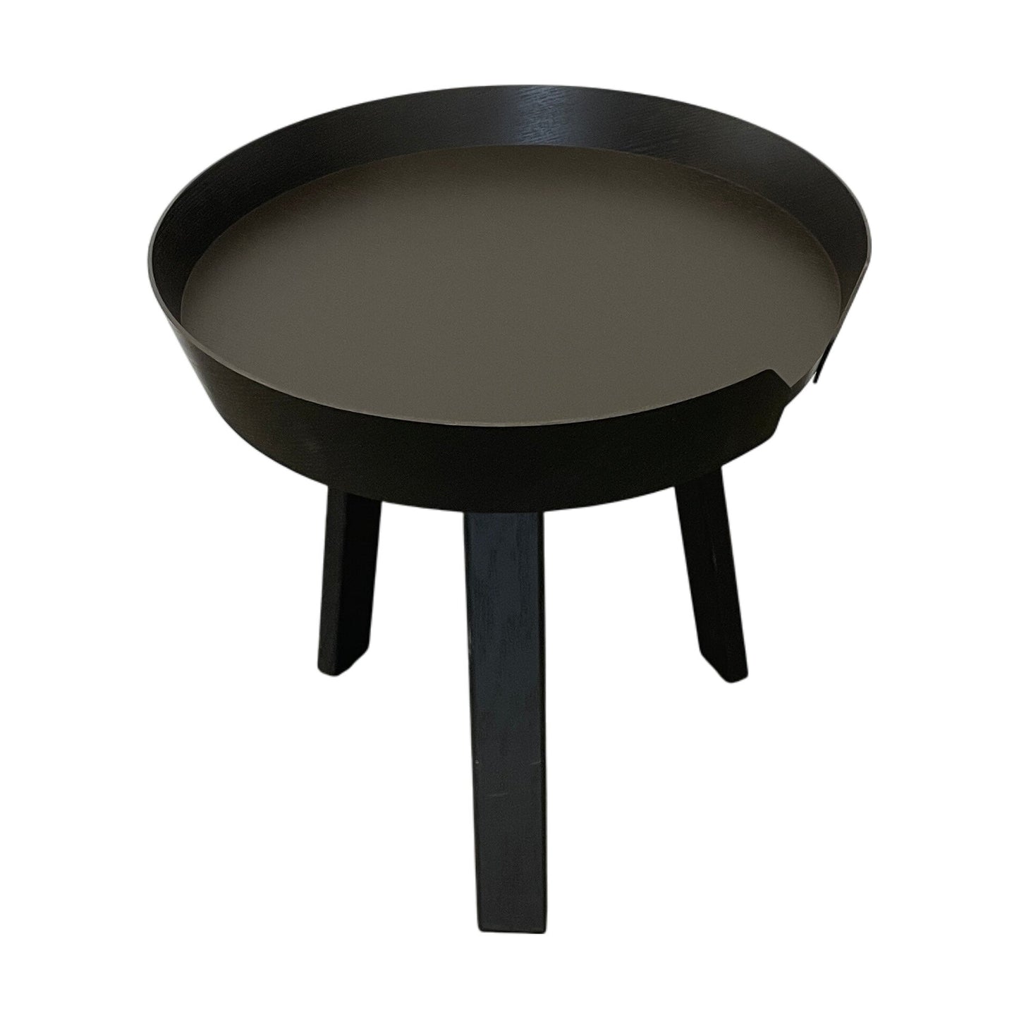 Around sofabord fra Muuto, sortbeiset eik, 45x45x35 cm