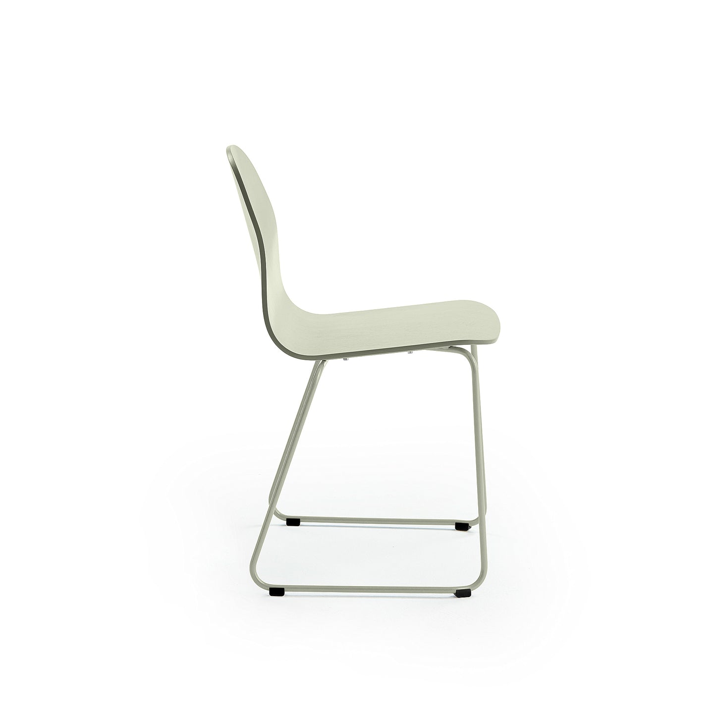 Stol GANDER møteromsstol fra AJ Produkter, stabelbar, grågrønn