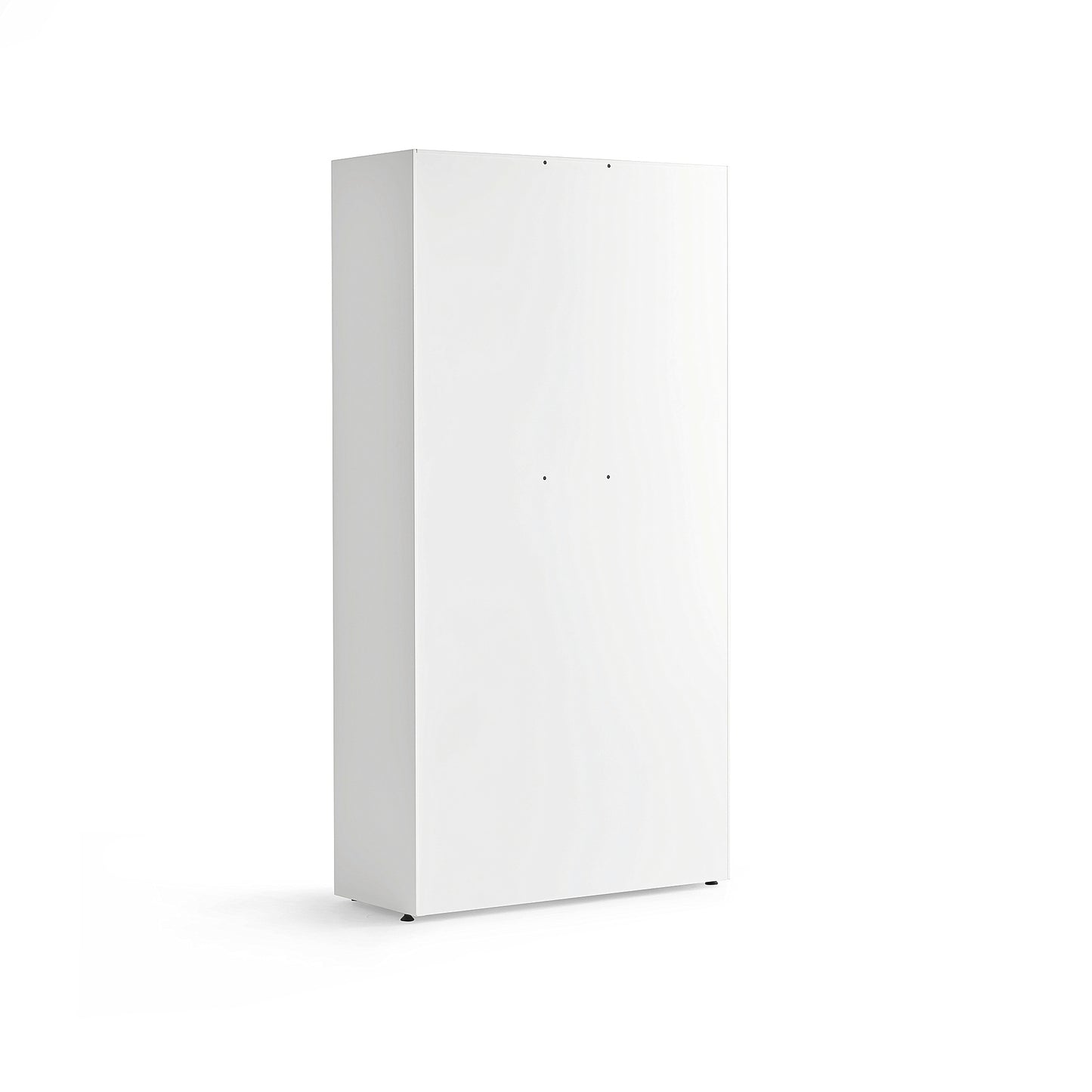 Oppbevaringsskap STYLE, helsveiset, H1900 B1000 D400 mm, hvit/mørk grå