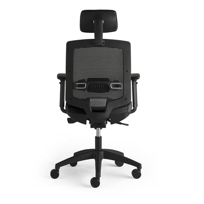 Kontorstol STANLEY fra AJ Produkter, svart stoff