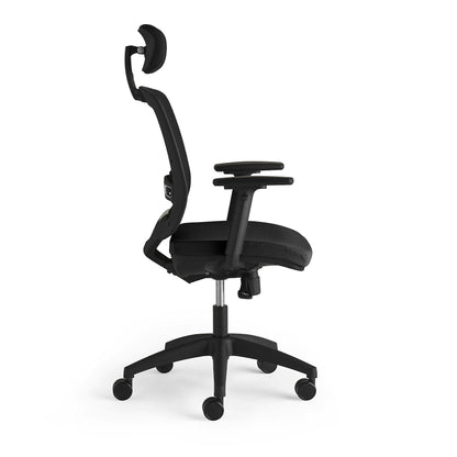Kontorstol STANLEY fra AJ Produkter, svart stoff