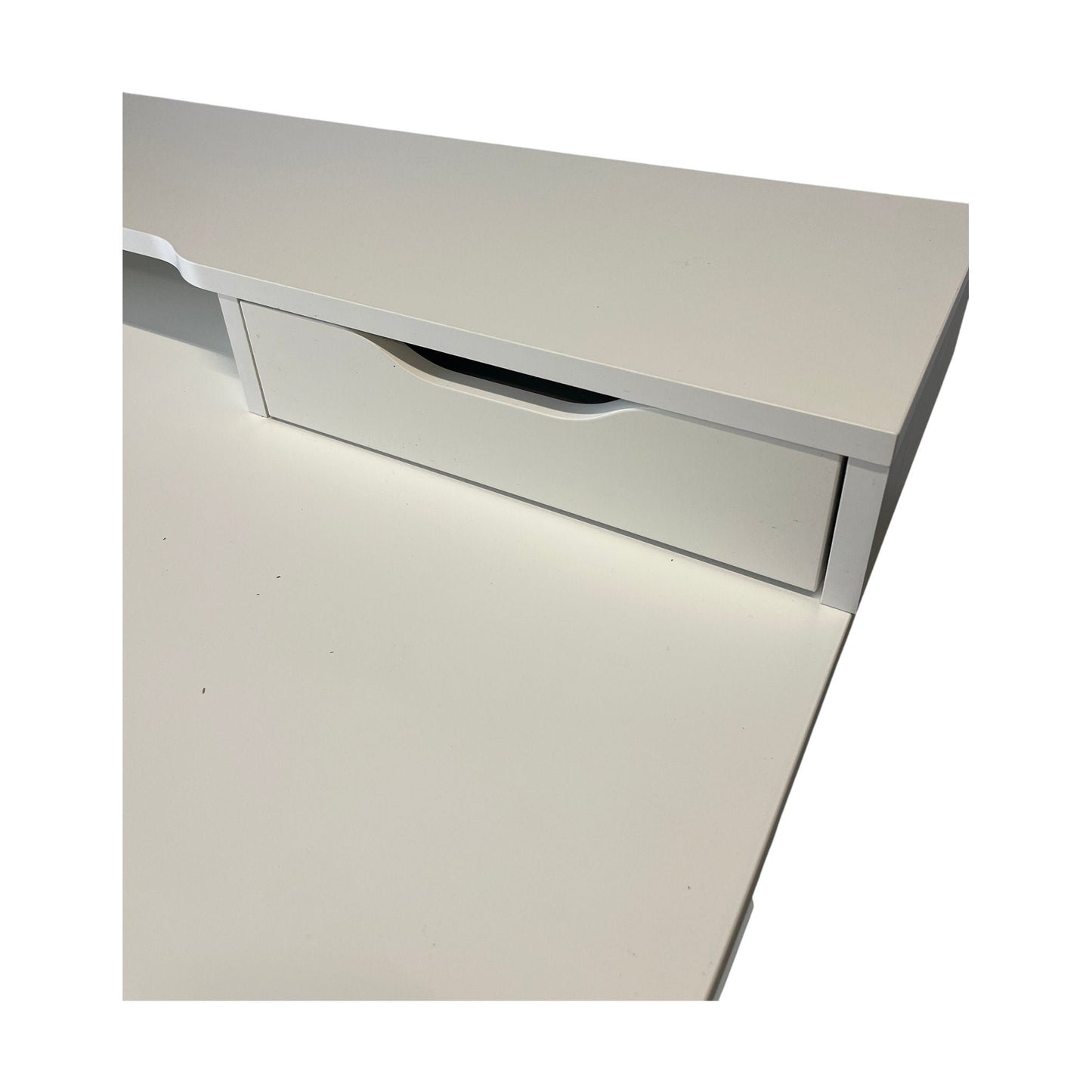 Trotten skrivebord fra IKEA, hvit, 160x80 cm