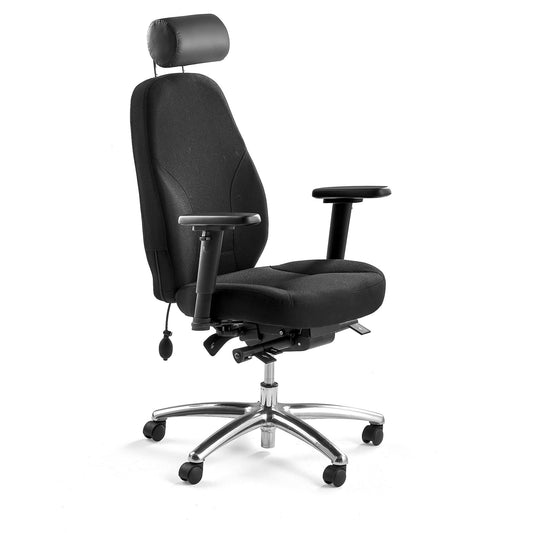 Kontorstol KINGSBURY fra AJ Produkter, svart