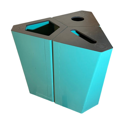 Trece Kite avfallsbeholdere 3stk, Papir, Pant og Rest