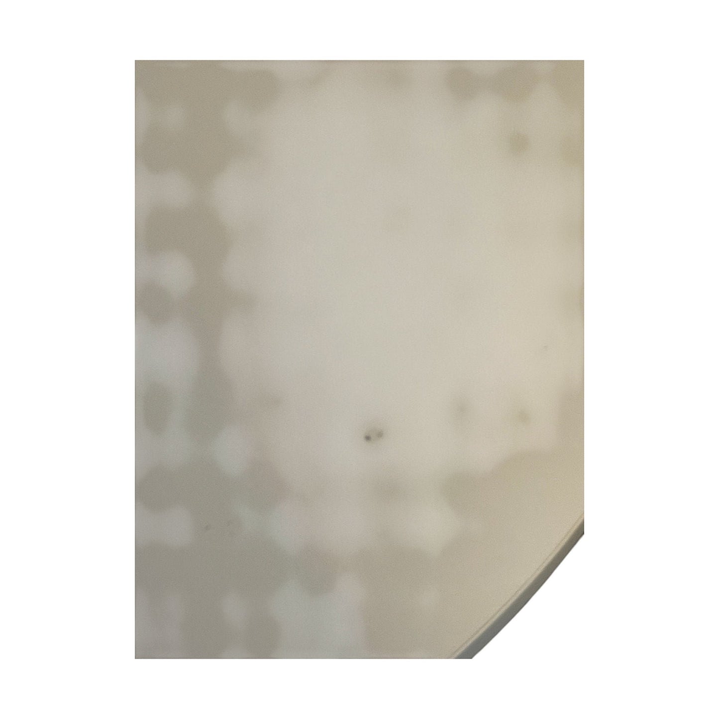 Møtebord Ø140, hvit laminat