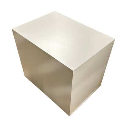 Låsbar skuffeseksjon på hjul fra Narbutas, hvit