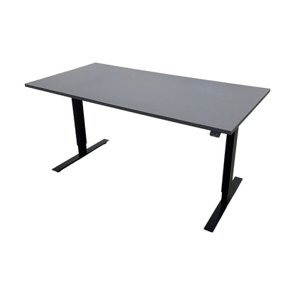 Elektrisk hev/senk skrivebord 160x80 cm, grå