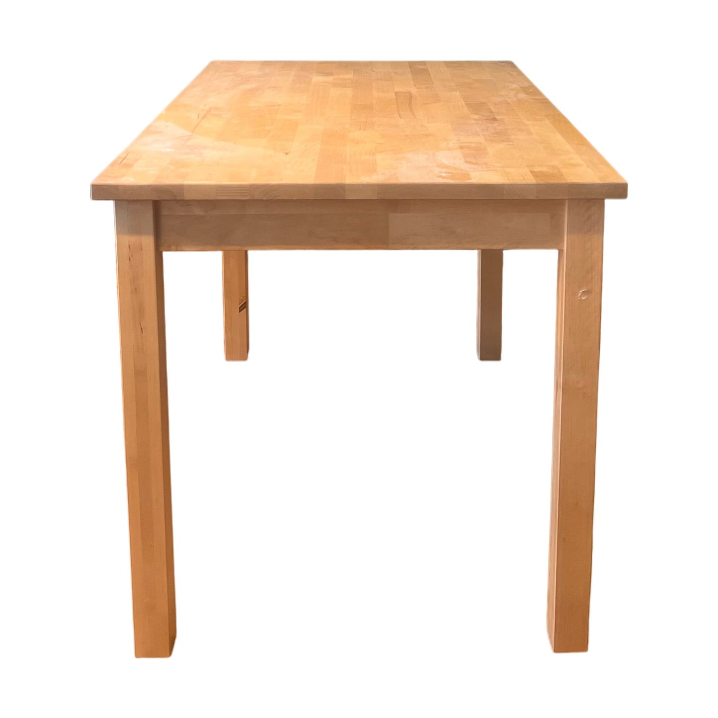 BJÖRKUDDEN spisebord fra IKEA, 120x75 cm, lys tre