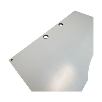 Elektrisk hev/senk skrivebord 160x80 cm, hvit, Martela