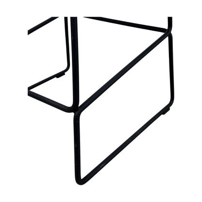 About A Stool barstol fra HAY, svart, 65 cm høy