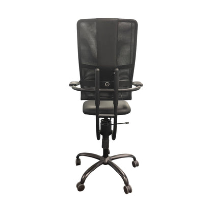 Kontorstol SpinaliS Hacker, svart