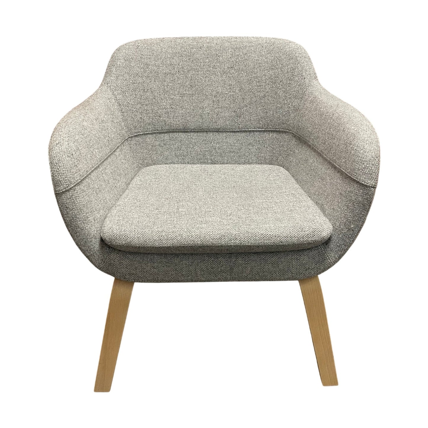 Brunner Crona loungestol, grå