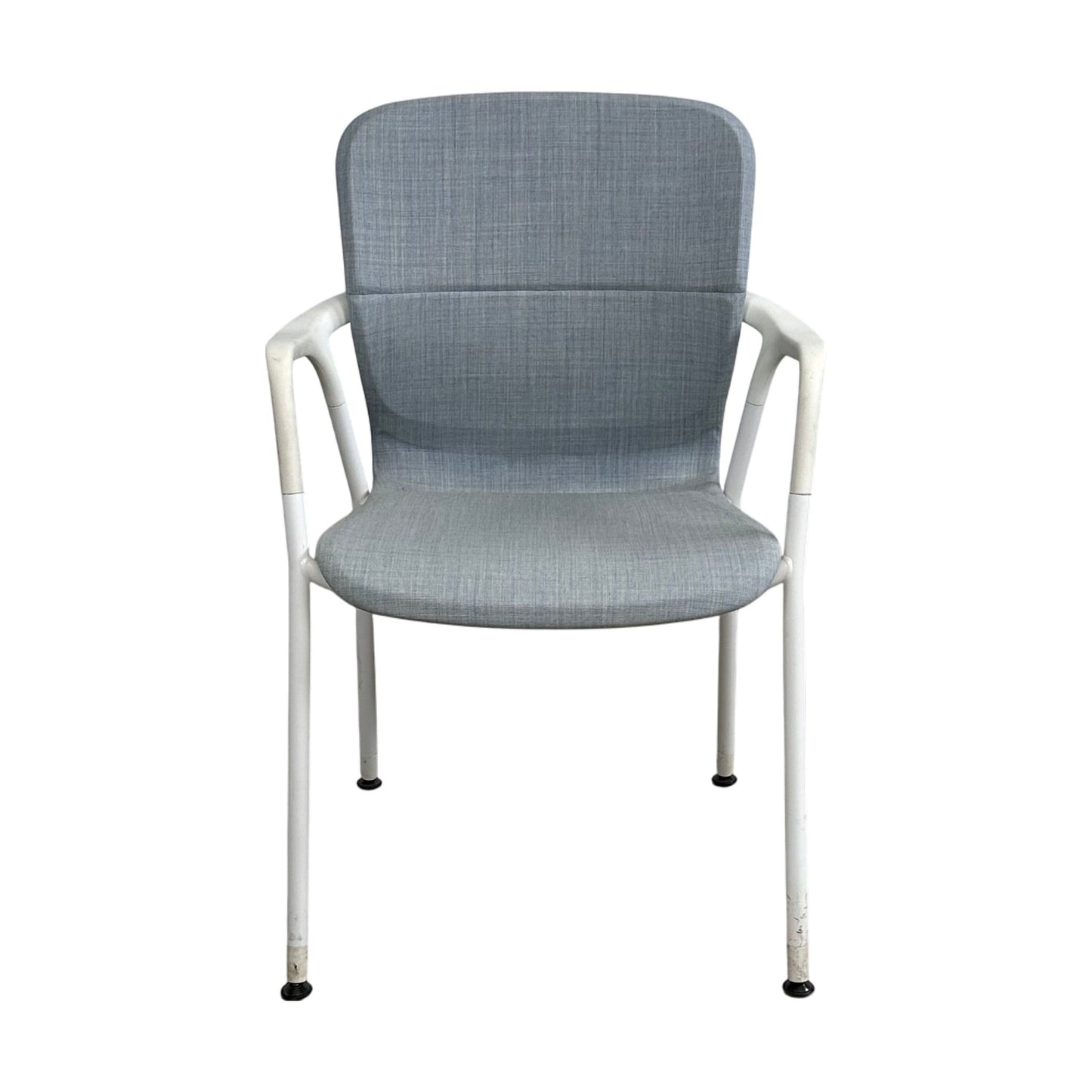 Keyn møteromsstol fra Herman Miller, 4-ben, full polstring, med armlener