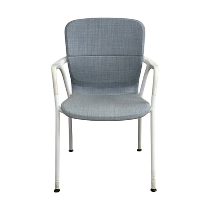Keyn møteromsstol fra Herman Miller, 4-ben, full polstring, med armlener