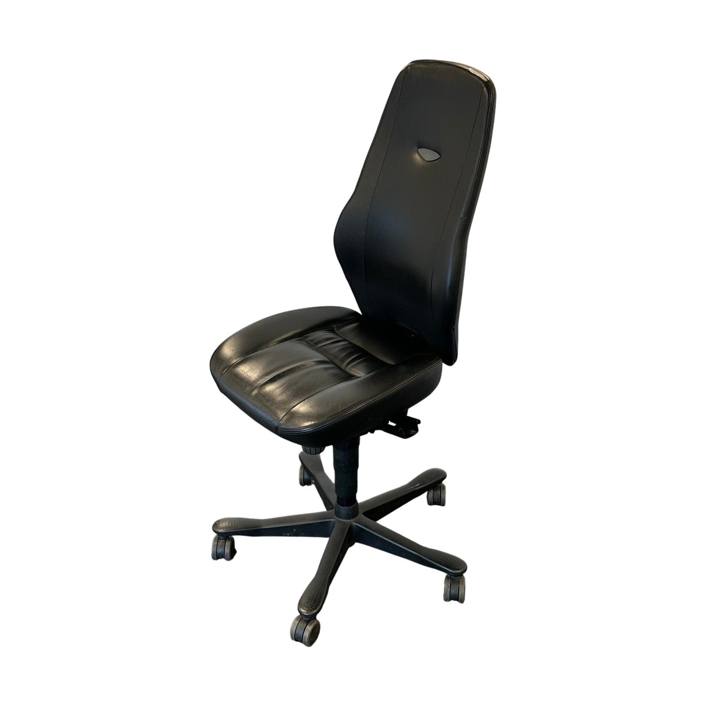 Kinnarps Synchrone 8000 kontorstol, sort skinn