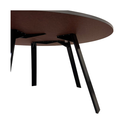 Møtebord i grå fra Edsbyn, Ø160 cm