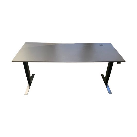 Sort Swedstyle skrivebord, elektrisk hev/senk, 180 cm