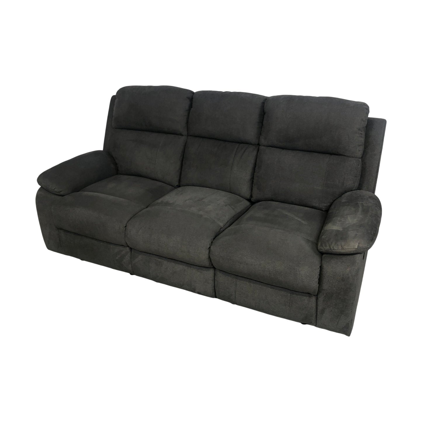 Mora 3-seter recliner-sofa, microfiberstoff