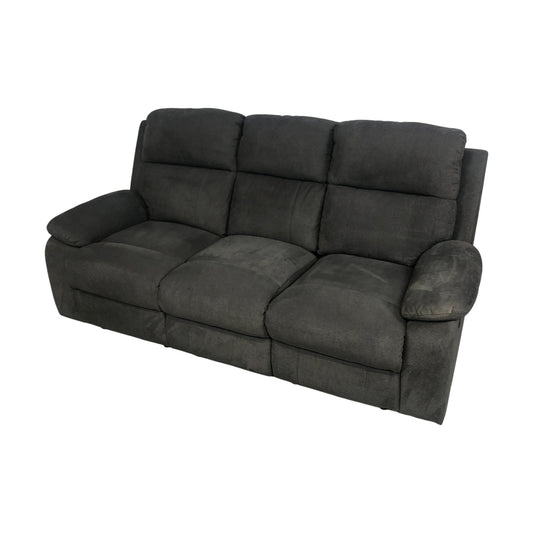 Mora 3-seter recliner-sofa, microfiberstoff