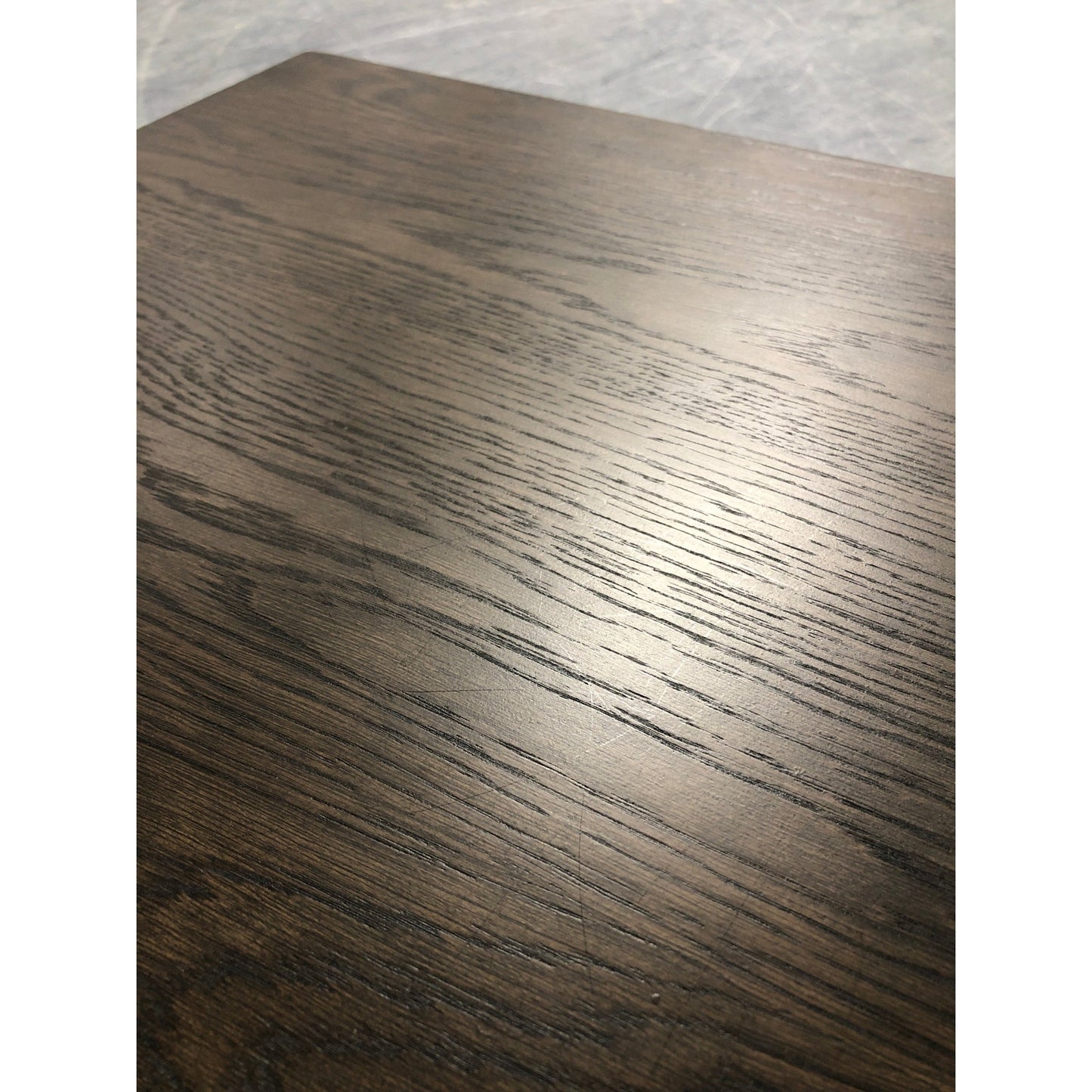 Metro settbord fra A-Møbler, røkpigmentert eik