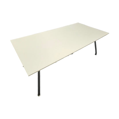 Sofabord Fora Form, hvit, 140x70x50 cm