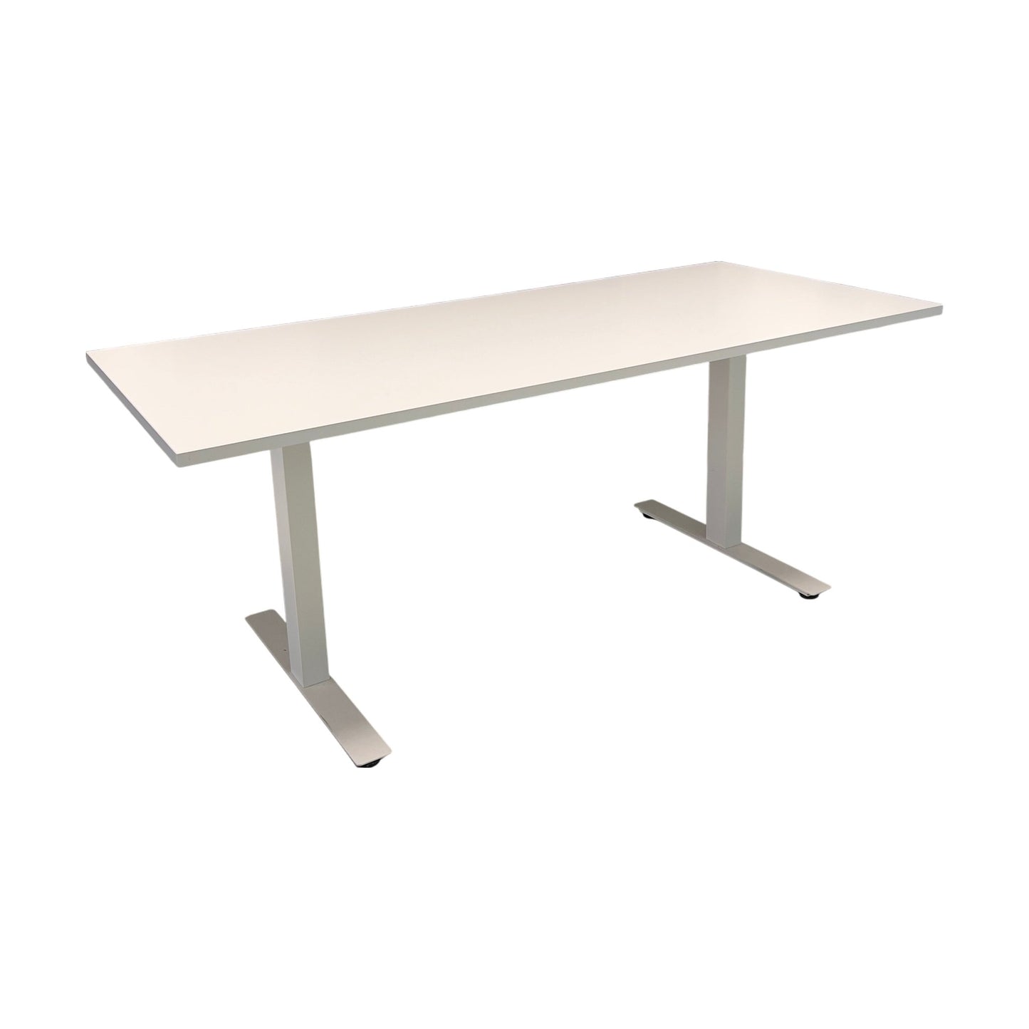 Skrivebord 180x80 cm, helhvit