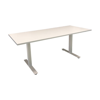 Skrivebord 180x80 cm, helhvit