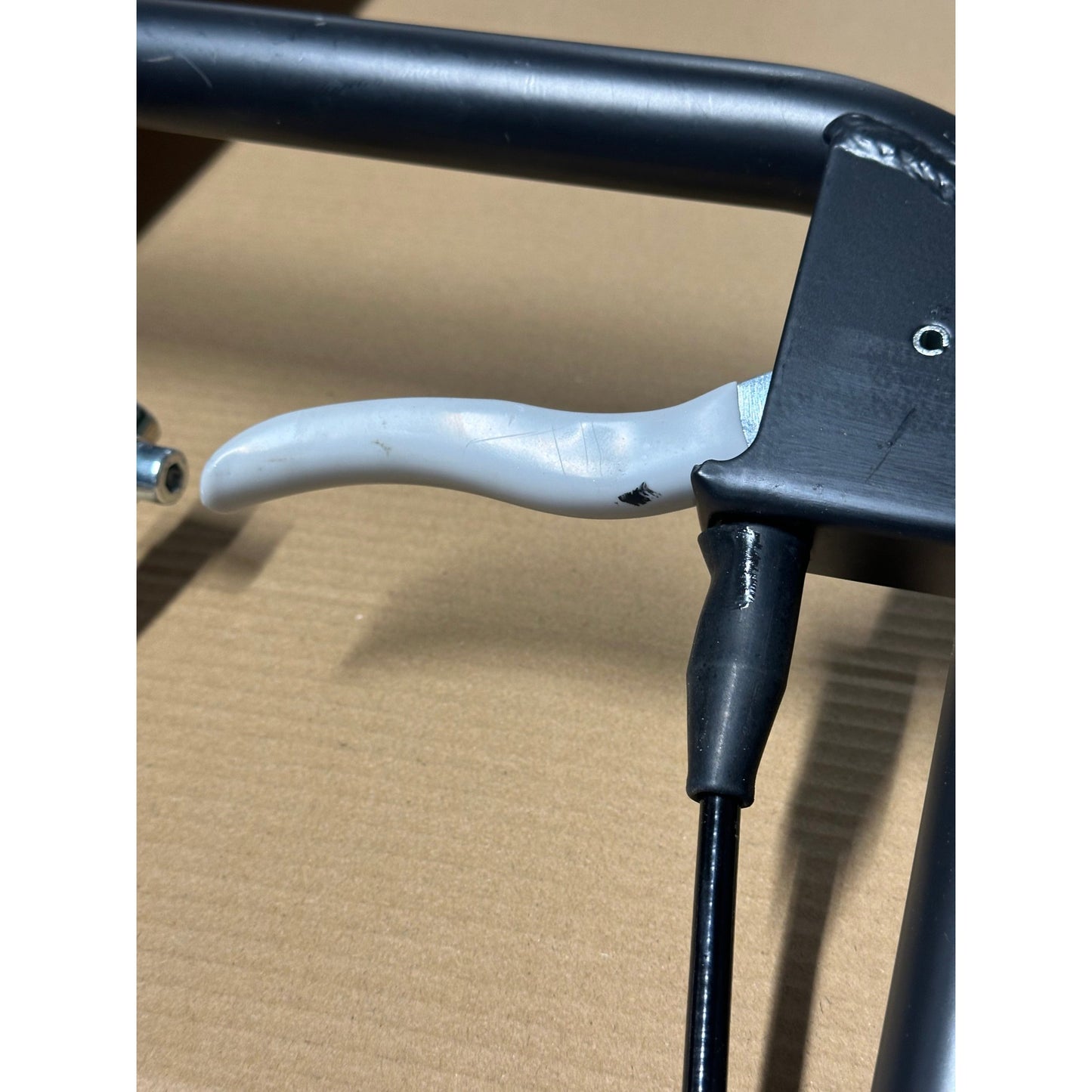 Hydraulisk løftevogn ACE, 500 kg, L1600 B810 mm, blå