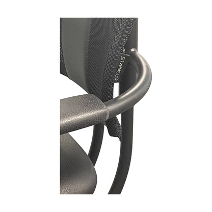 Kontorstol SpinaliS Hacker, svart