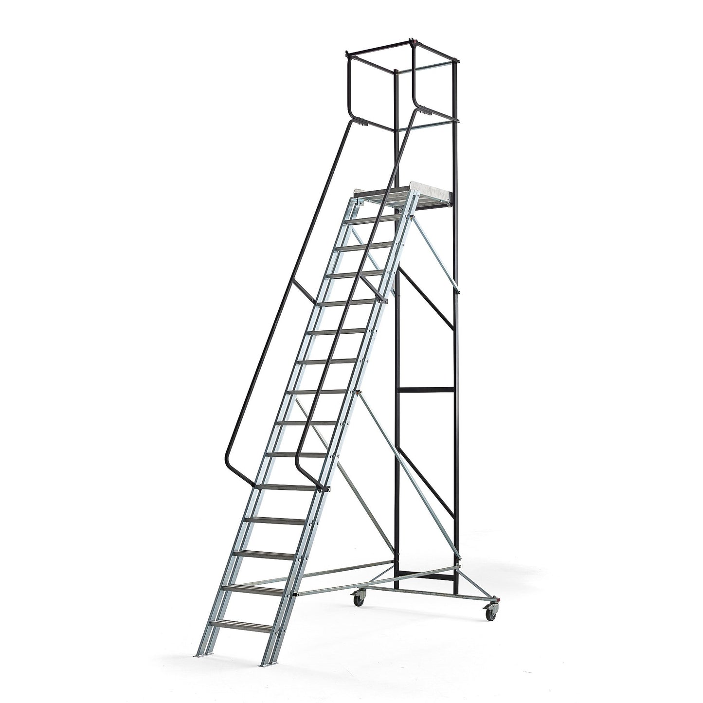 Arbeidsplattform ALOFT på hjul, 15 trinn, H3000 mm