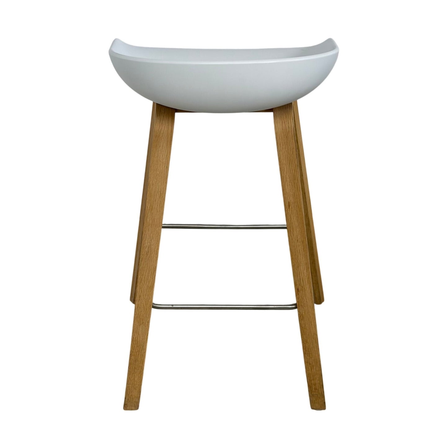 About A Stool barstol fra HAY, hvit, 74 cm høy