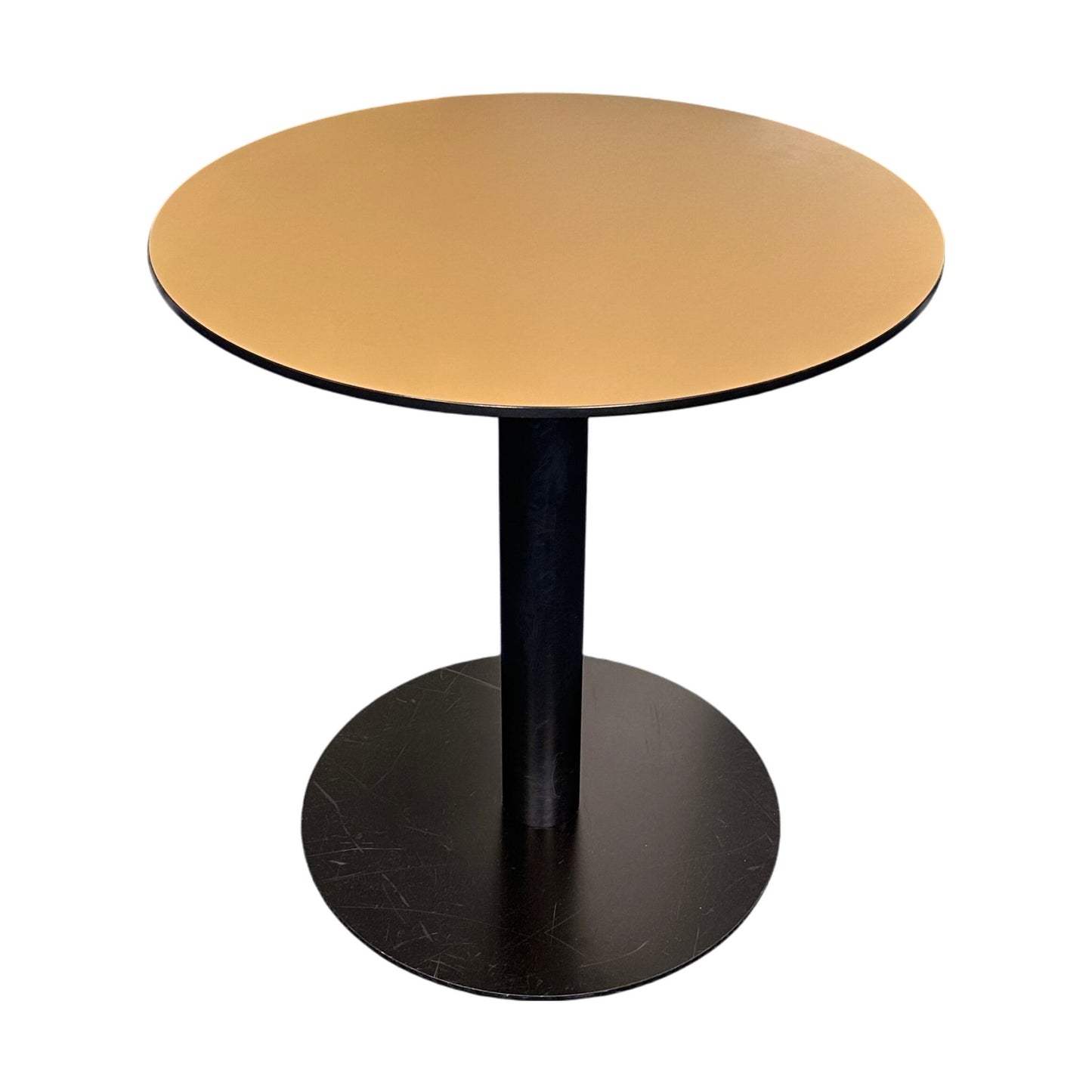 Loungebord med trefarget plate, 70x73 cm