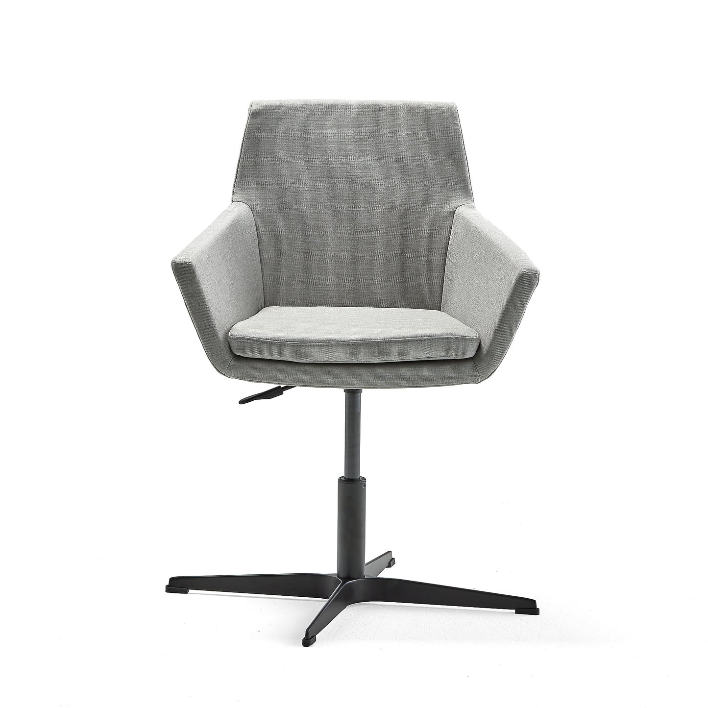 Konferansestol FAIRFIELD fra AJ Produkter, svart/sølvgrå