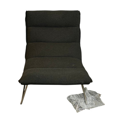 Lenestol fra Secundo, mørk grå